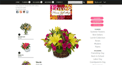 Desktop Screenshot of lovesflowersonline.com