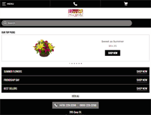 Tablet Screenshot of lovesflowersonline.com